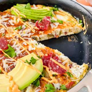Salami and Egg Frittata