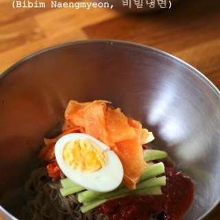 Instant Spicy Korean Cold Noodles (Bibim Naengmyeon)