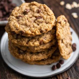 Vegan Oatmeal Chocolate Chip Cookies Recipe