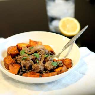 Syrian Meatballs and Sweet Potatoes Recipe