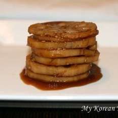 Braised Lotus Root (Yeongeun Jorim)