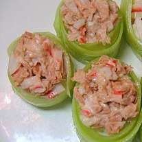 Tuna Salad Sushi Rolls