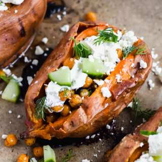 Mediterranean Sweet Potatoes