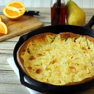 Pear and Vanilla Dutch Baby Recipe