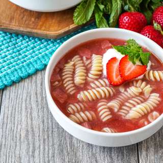 Zupa Truskawkowa (Polish Strawberry Soup)