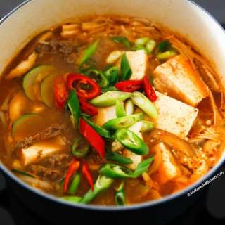 Doenjang Jjigae (Korean Soybean Paste Stew)