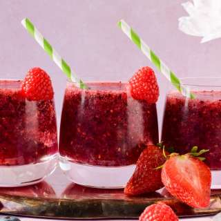 Frozen Raspberry Prosecco Sangria Recipe