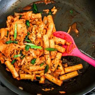 Easy Korean Spicy Rice Cakes