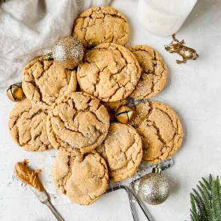 Peanut Butter Crinkle Cookies