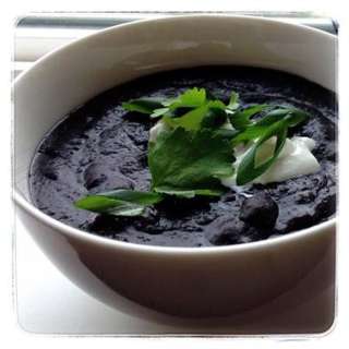 Creamy Black Bean Soup Recipe