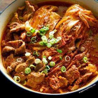 Kimchi Jjim (Braised Kimchi)