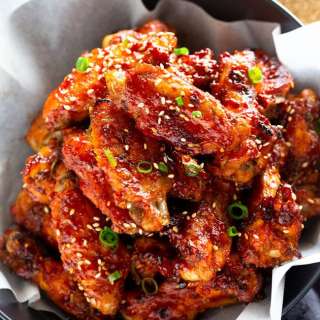 Baked Korean Chicken Wings