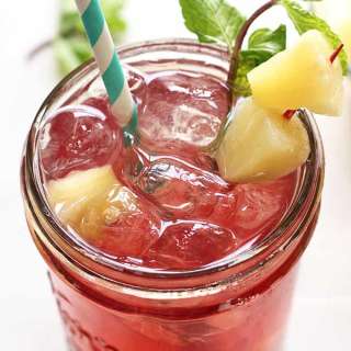 Sparkling Pineapple Passion Tea