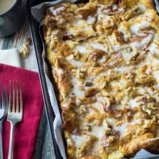 Bread Pudding with Rum Sauce Recipe