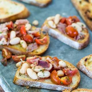 White Bean Bruschetta Recipe