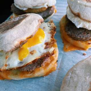 Homemade Egg McMuffin