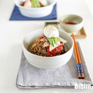 Bibim Naengmyeon (Korean Spicy Cold Noodles)
