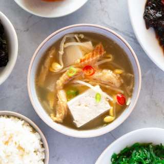 Dried Pollack Soup