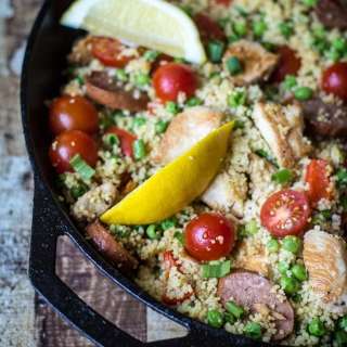 Chicken and Sausage Paella Recipe