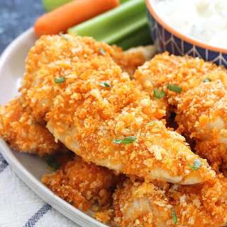Baked Buffalo Chicken Fingers