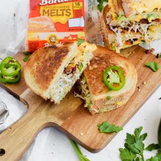 Jalapeño Popper Grilled Cheese