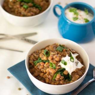 Indian Lentil Soup Slow Cooker Recipe