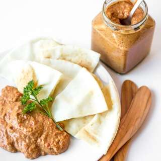 Muhammara Dip Recipe (Red Pepper Walnut Dip)