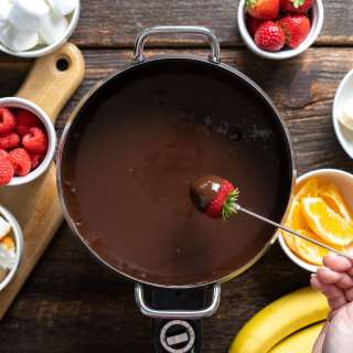 Milk Chocolate Fondue Recipe