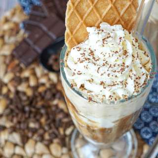 Eiskaffee (German Coffee with Ice Cream)