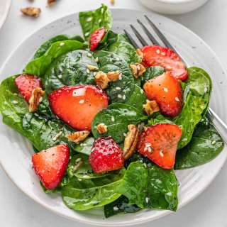 Strawberry Spinach Salad
