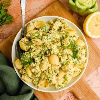 Deviled Egg Pasta Salad