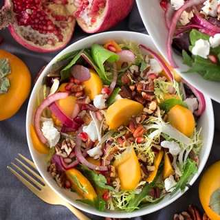 Persimmon salad