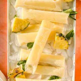Piña Colada Popsicle Cocktails