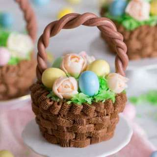 Easter Basket Cupcakes