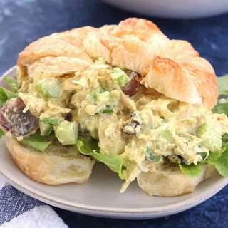 Greek Yogurt Curry Chicken Salad