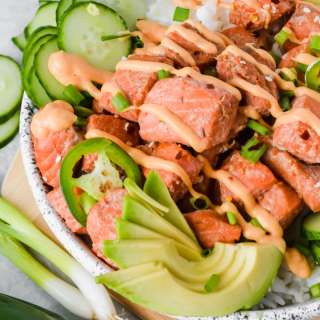 Spicy Salmon Bowl