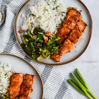 Baked Asian Salmon