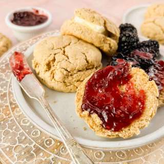Oat Flour Biscuits