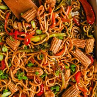 Sheet Pan Chow Mein
