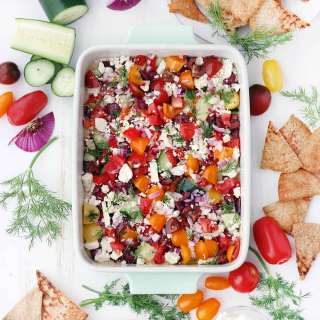 Mediterranean Seven Layer Dip