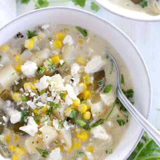 Green Chile and Corn Chowder