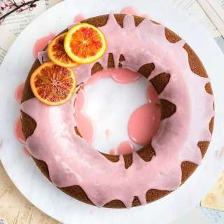 Orange and sour cream bundt cake