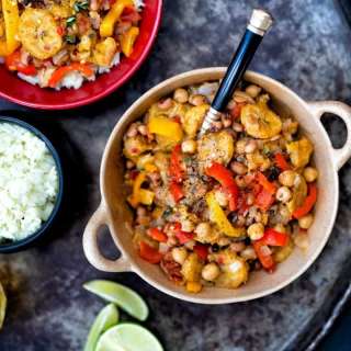 Vegan pressure cooker plantain curry