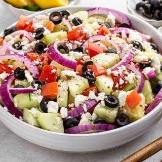 Greek Cucumber Salad