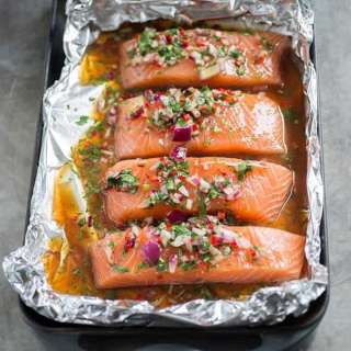 Asian Marinated Salmon