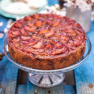 Plum Cake (Upside Down Plum Cake)
