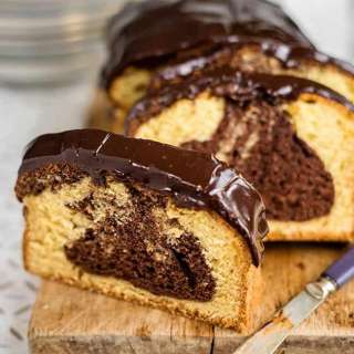 Chocolate Orange Marble Cake