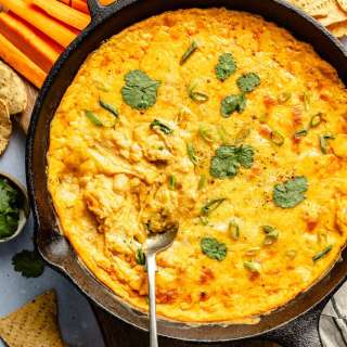 Vegetarian White Bean Buffalo Dip