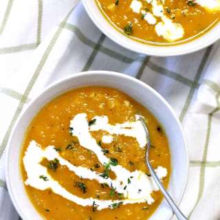 Butternut Squash and Thyme Soup