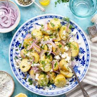 Greek potato salad